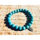 Armband kraal Turquoise